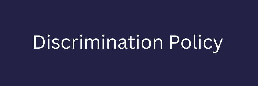 Discrimination Policy